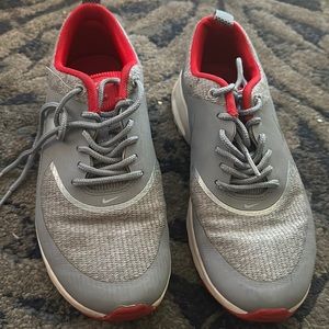 Nike Air Max Thea, size 6, color: grey, white and red